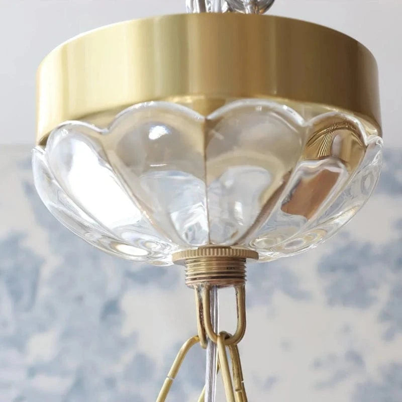 LuxeAura™ Crystal Chandelier Light - Modern Elegance for Dining Rooms 4