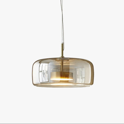 LuxeAura™ Glass Pendant Light - Vintage Kitchen Lighting for Cozy Ambiance 1