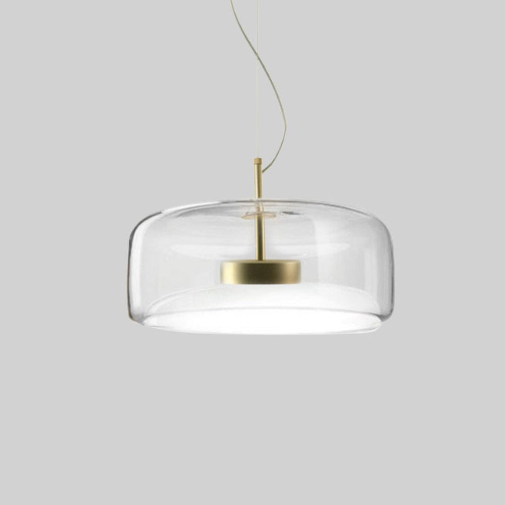 LuxeAura™ Glass Pendant Light - Vintage Kitchen Lighting for Cozy Ambiance 3