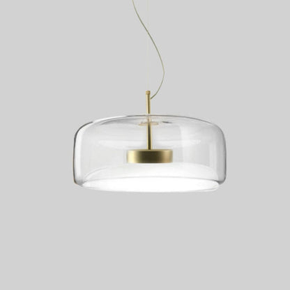 LuxeAura™ Glass Pendant Light - Vintage Kitchen Lighting for Cozy Ambiance 3