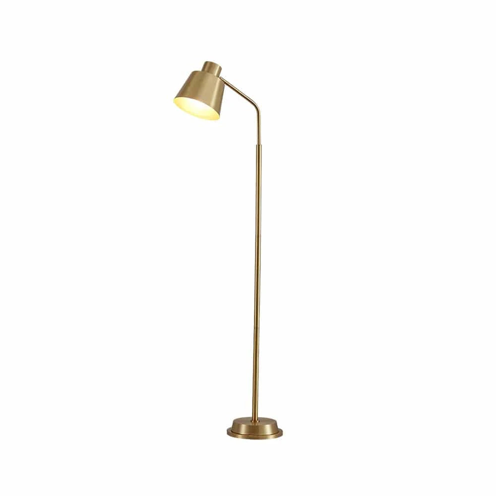 LuxeAura™ Gold Floor Lamp - Elegant Standing Lamp for Living Room Ambiance 0