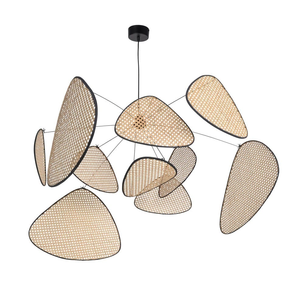 LuxeCane™ Rattan Pendant Lighting - Elegant Kitchen Hanging Light Fixture 0