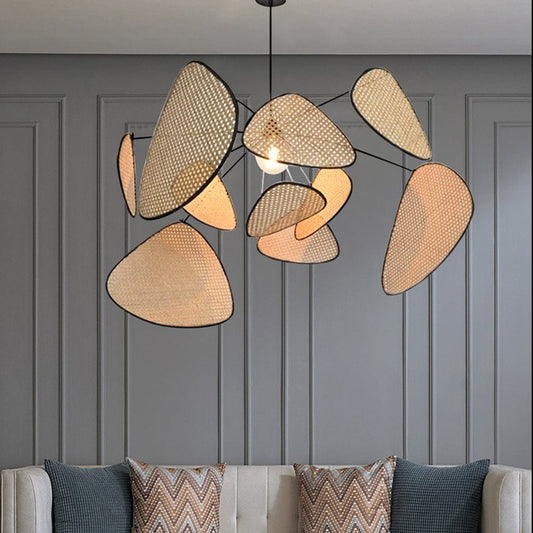LuxeCane™ Rattan Pendant Lighting - Elegant Kitchen Hanging Light Fixture 1