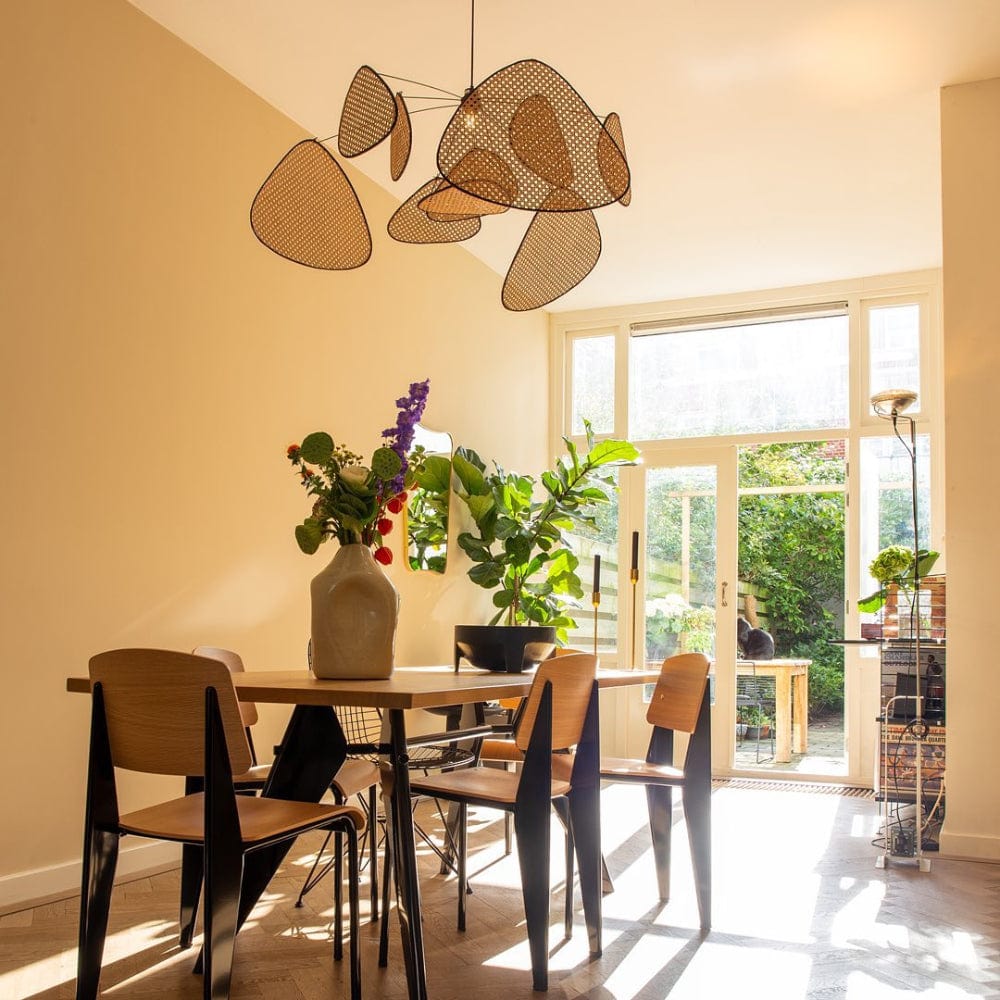 LuxeCane™ Rattan Pendant Lighting - Elegant Kitchen Hanging Light Fixture 3
