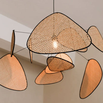 LuxeCane™ Rattan Pendant Lighting - Elegant Kitchen Hanging Light Fixture 6