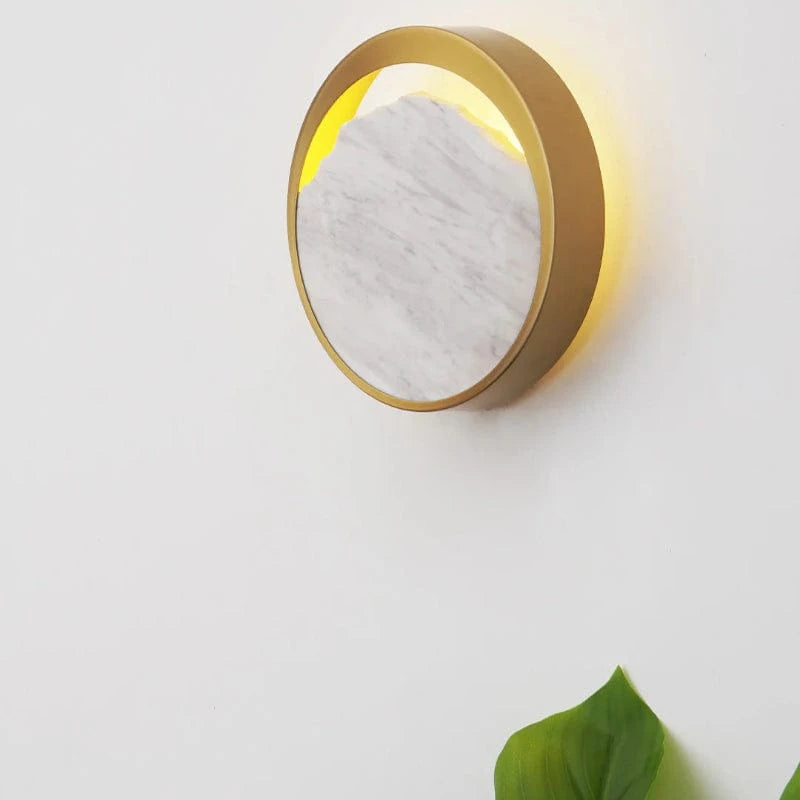 LuxeGlow™ Elegant Wall Sconce Lighting - Marble Design for Stylish Ambiance 2