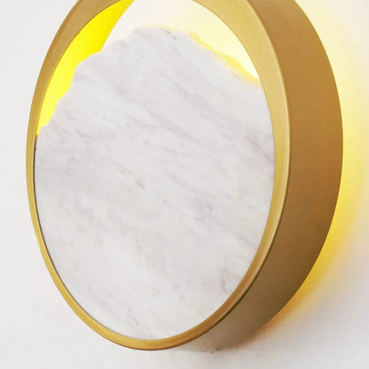 LuxeGlow™ Elegant Wall Sconce Lighting - Marble Design for Stylish Ambiance 8