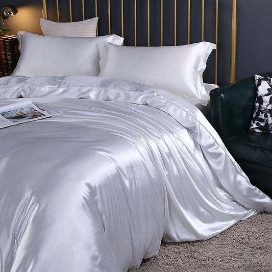 LuxeSilk™ Luxury Silk Bedding Set for Ultimate Comfort and Sleep Quality 0