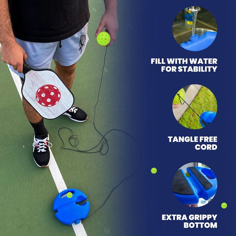 Match Buddy™ Luminous Pickleball Trainer for All Skill Levels 4