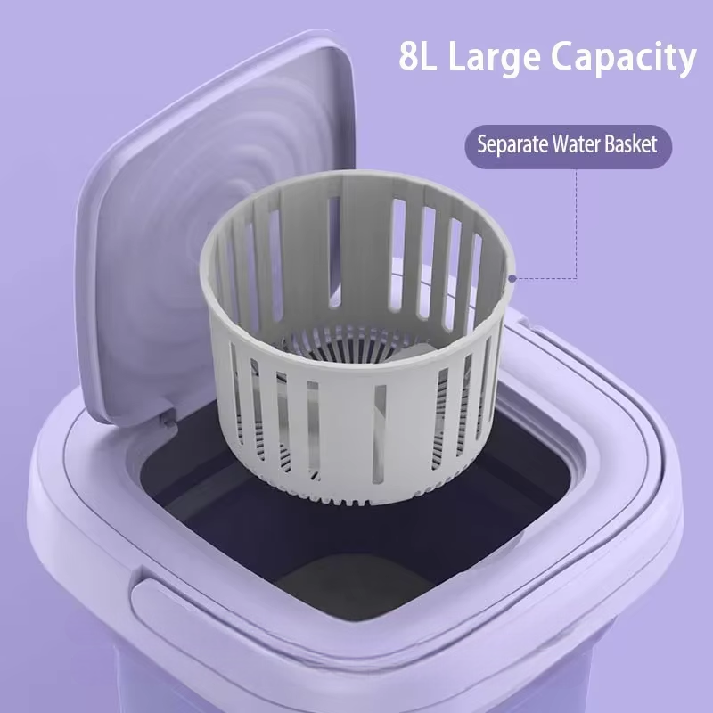 MiniWash™ Portable 8L Washing Machine for Travel and Small Spaces 5