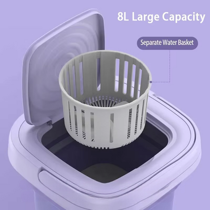 MiniWash™ Portable 8L Washing Machine for Travel and Small Spaces 5