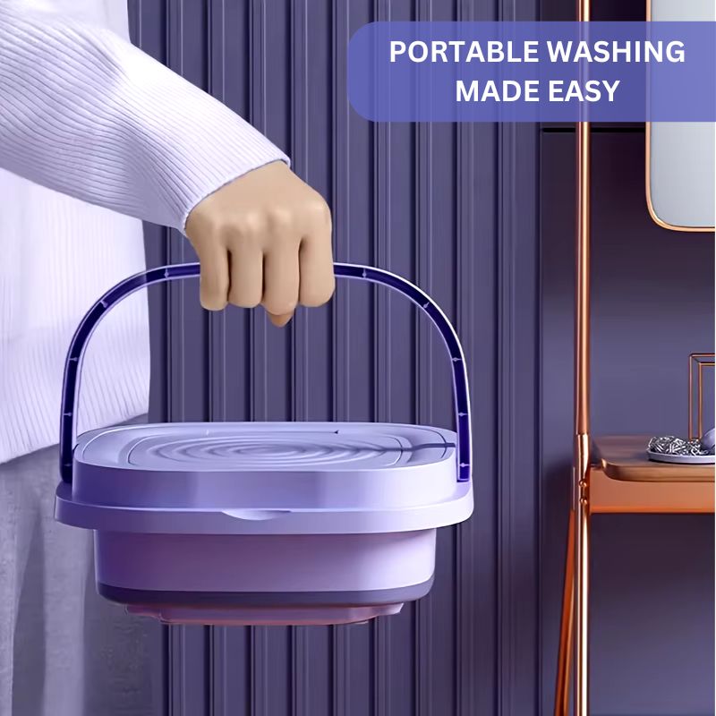 MiniWash™ Portable 8L Washing Machine for Travel and Small Spaces 6
