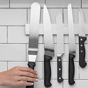 Modern Innovations™ 14-Inch Magnetic Knife and Tools Holder for a Clutter-Free Kitchen 5