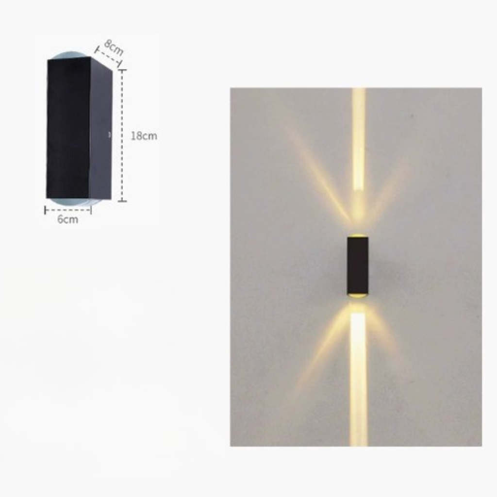 Modern Waterproof LED Wall Lamp™ - Stylish Outdoor Wall Lantern for Patios and Terraces 0