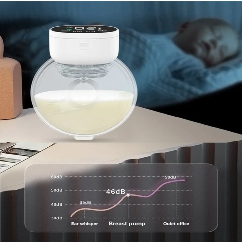 MomEase™ Wearable Electric Breast Pump for Hands-Free Comfort and Efficiency 6
