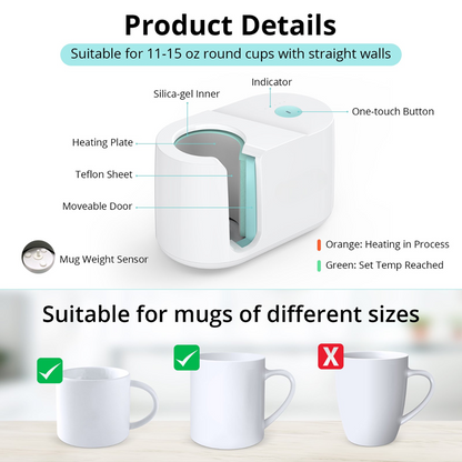 MugMaster™ Automatic Mug Press Machine for Easy Custom Mug Creation 4