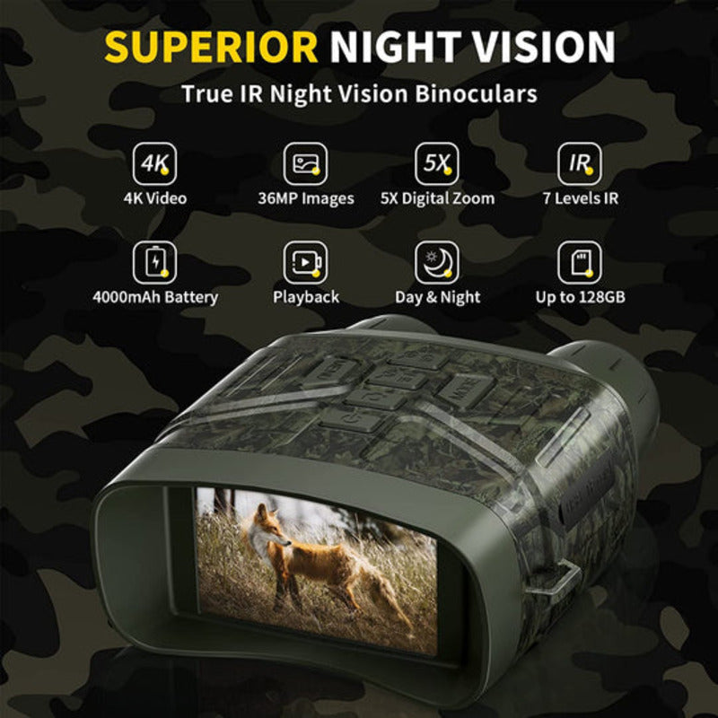 Night Hawk™ Night Vision Binoculars – Best Infrared Optics for Night Adventures 1