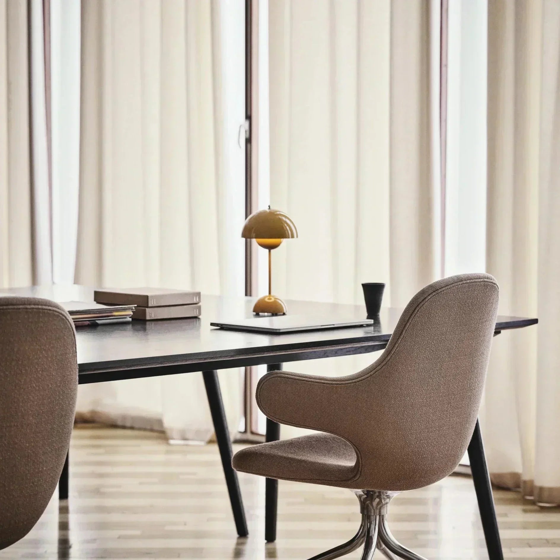 NordicGlow™ Modern LED Table Lamp - Elegant Bedside & Desk Lighting Solution 5