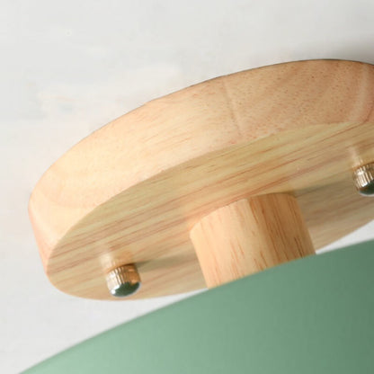 Nordic Log™ Round Ceiling Lamp – Modern LED Flush Mount Ceiling Light for Bedroom or Living Room 5