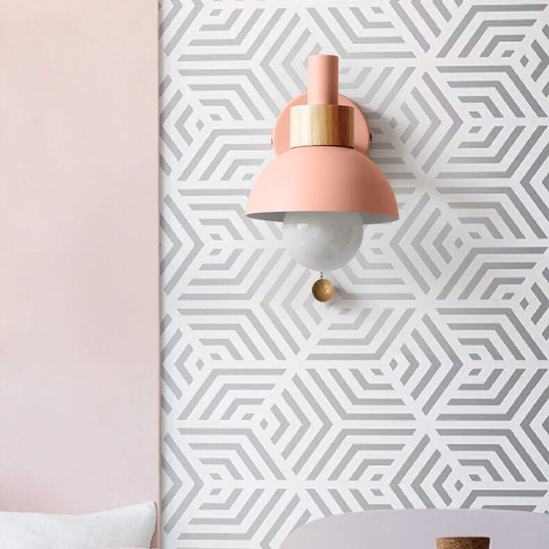 Nordic Macaron™ Wall Sconce - Modern Iron & Glass Lighting for Any Room 2