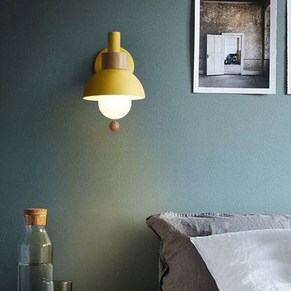 Nordic Macaron™ Wall Sconce - Modern Iron & Glass Lighting for Any Room 3