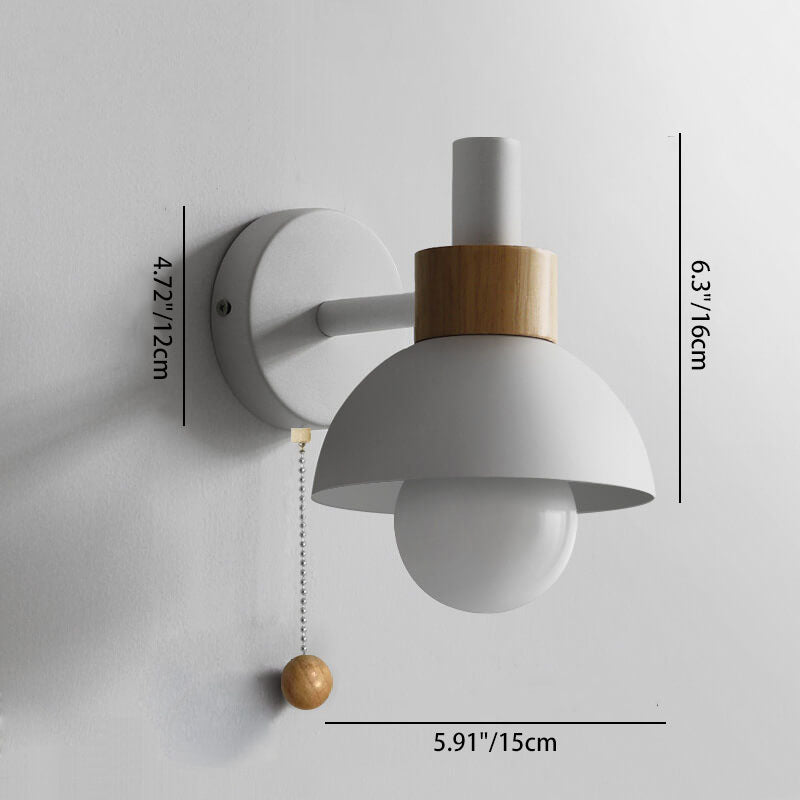 Nordic Macaron™ Wall Sconce - Modern Iron & Glass Lighting for Any Room 4