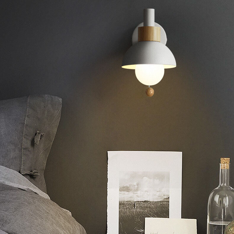 Nordic Macaron™ Wall Sconce - Modern Iron & Glass Lighting for Any Room 8