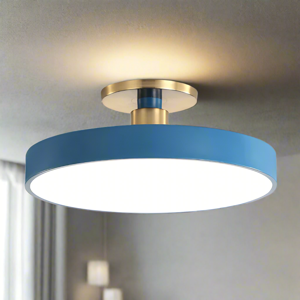 NordischHelles™ Round LED Ceiling Light Fixture – Modern Flush Mount for Homes 1