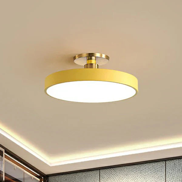 NordischHelles™ Round LED Ceiling Light Fixture – Modern Flush Mount for Homes 3