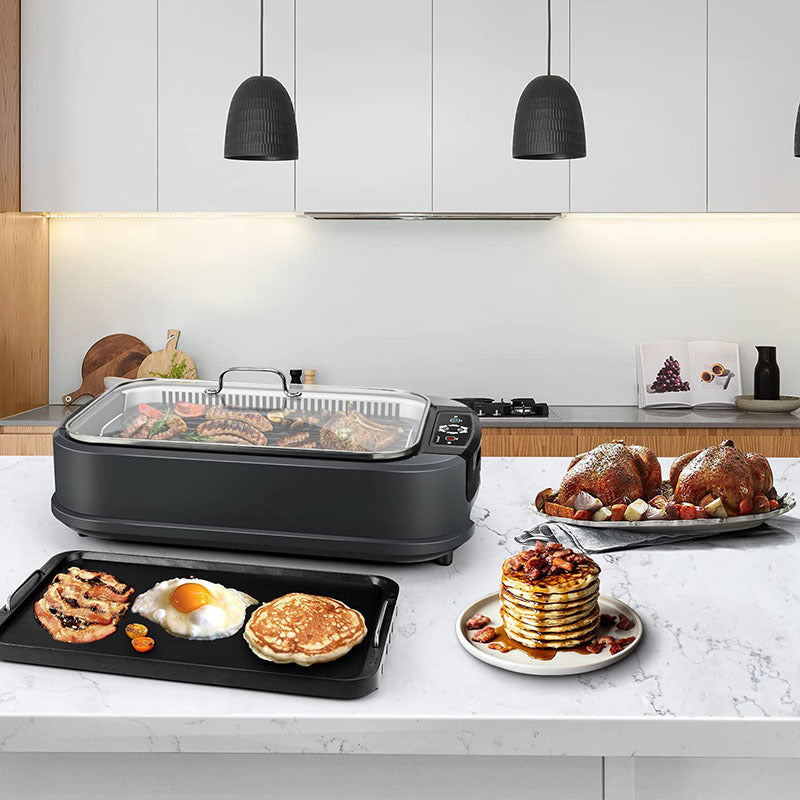 GrillMaster™ Smokeless Indoor Electric Grill - Best Indoor Grill for Effortless Cooking