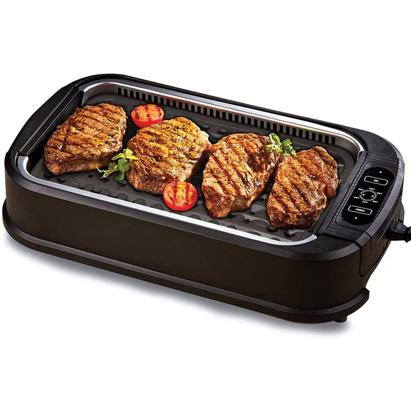 GrillMaster™ Smokeless Indoor Electric Grill - Best Indoor Grill for Effortless Cooking