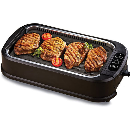 GrillMaster™ Smokeless Indoor Electric Grill - Best Indoor Grill for Effortless Cooking