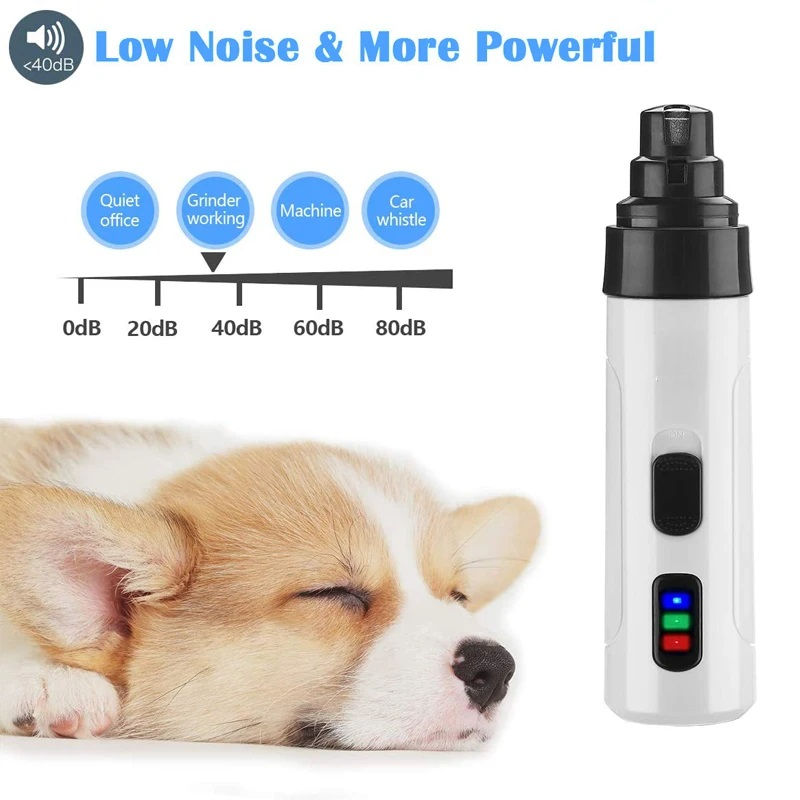 PawsitiveGroom™ Electric Dog Nail Trimmer - Stress-Free Grooming Tool for Pets 1