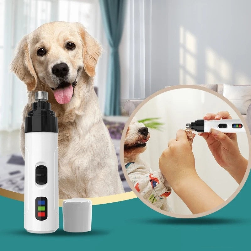PawsitiveGroom™ Electric Dog Nail Trimmer - Stress-Free Grooming Tool for Pets 7