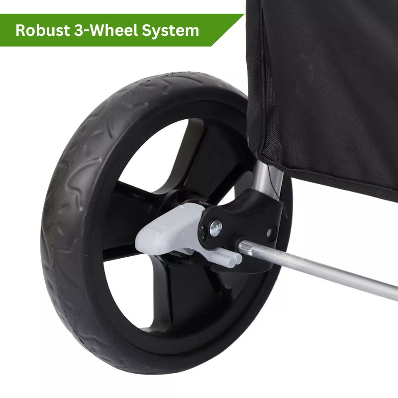 PetWheels™ Foldable Stroller for Small and Large Dogs - Safe & Comfortable Rides 2
