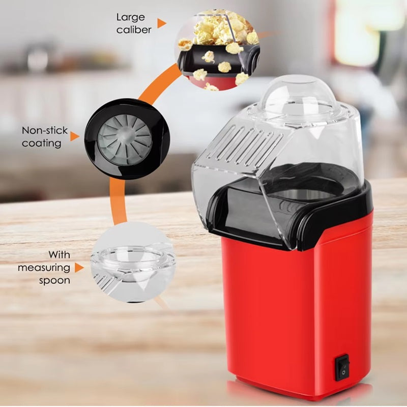 PopMaster™ Mini Popcorn Maker – Quick, Oil-Free Popcorn for Healthy Snacking 4