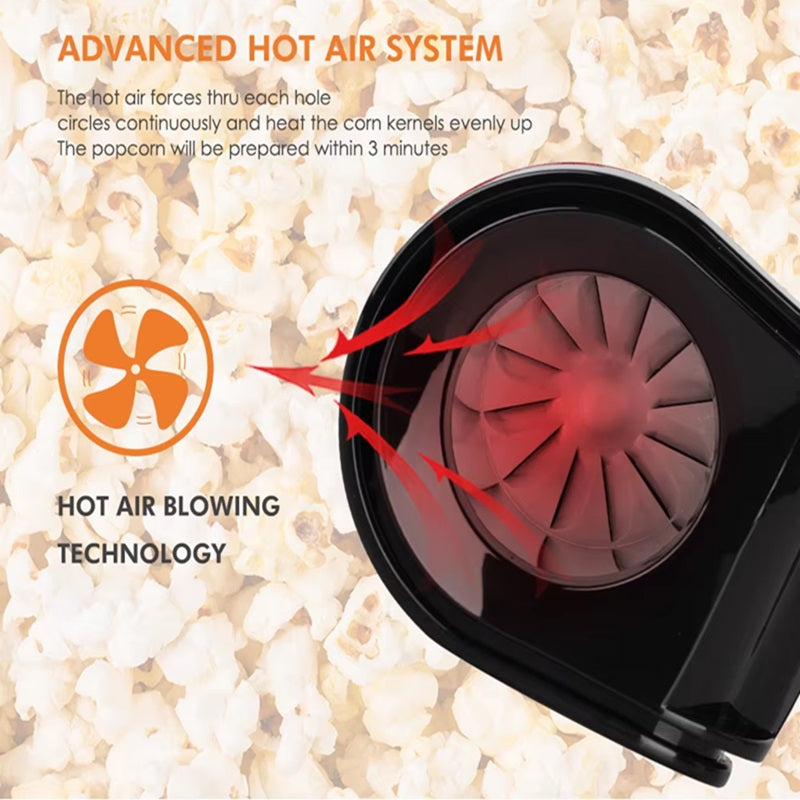 PopMaster™ Mini Popcorn Maker – Quick, Oil-Free Popcorn for Healthy Snacking 5