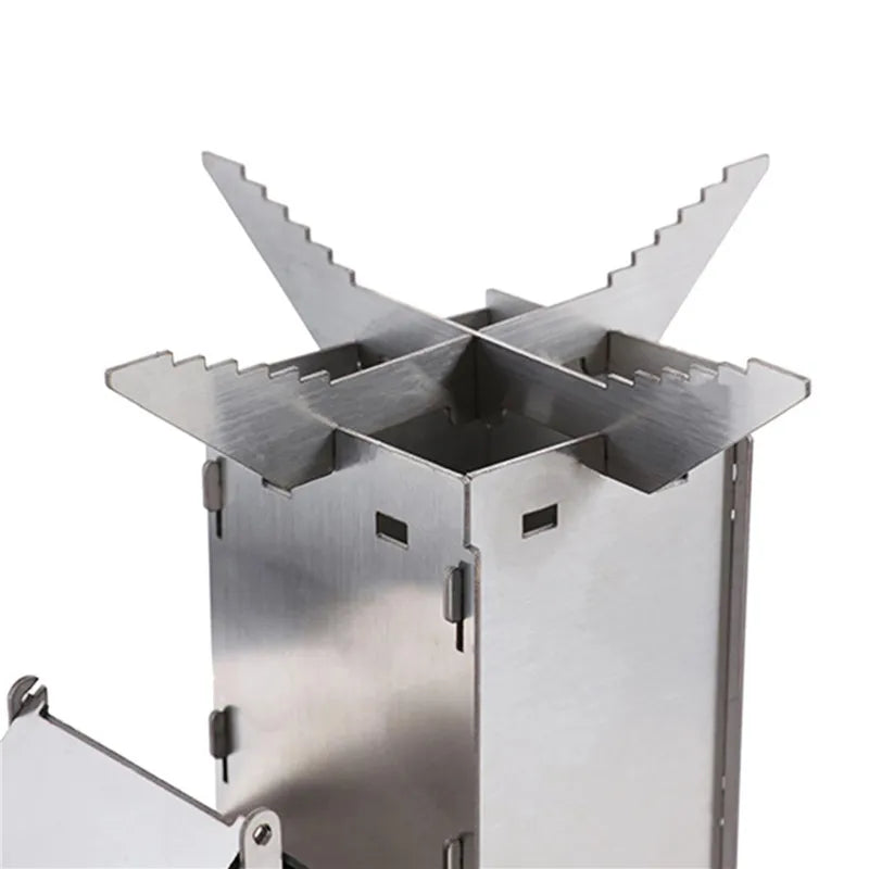 MANIKO™ Stainless Steel Outdoor Firewood Stove