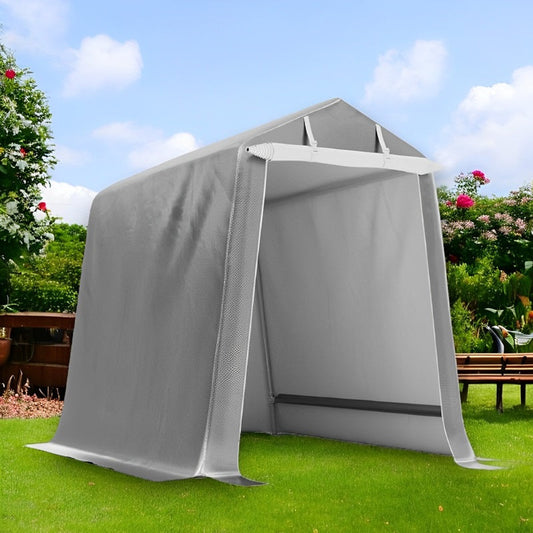 Portable Shed™ 6x8 FT Outdoor Storage Shed for Bikes and Garden Tools 0