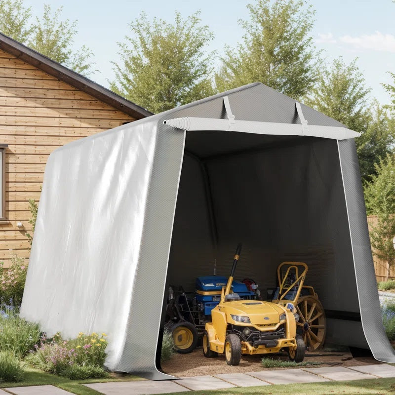 Portable Shed™ 6x8 FT Outdoor Storage Shed for Bikes and Garden Tools 5