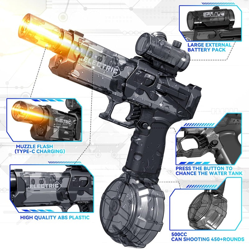 PowerBlast™ Electric Water Gun - Exciting Outdoor Fun for Kids & Adults 4