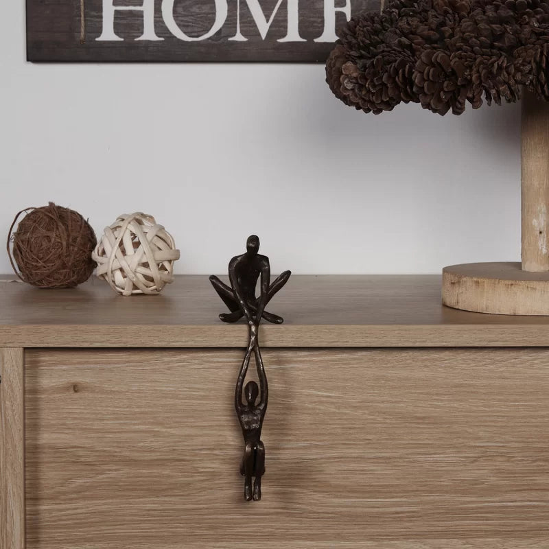 PowerDuo™ Elegant Lifting Couple Sculpture for Home Décor and Art Lovers 2