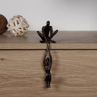 PowerDuo™ Elegant Lifting Couple Sculpture for Home Décor and Art Lovers 4