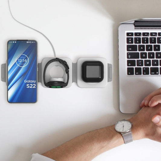PowerMax™ 3-in-1 Travel Charger for iPhone & All Devices - Best Portable Travel Adapter 4