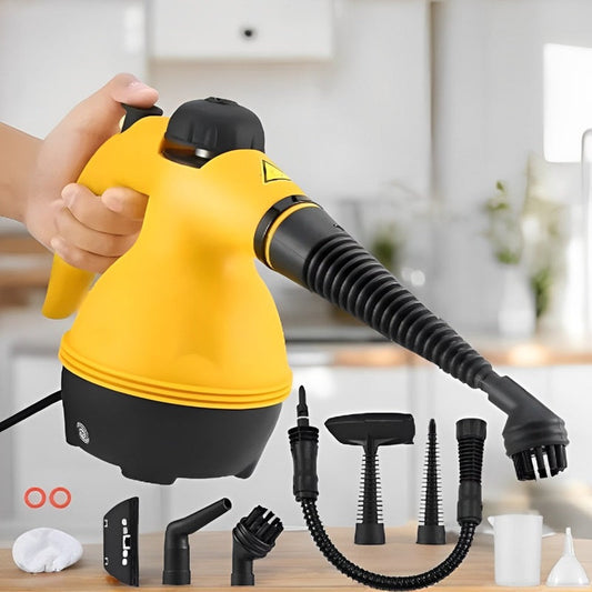 PowerSteam™ Handheld Steam Cleaner for Effortless Stain Removal and Sanitization 0