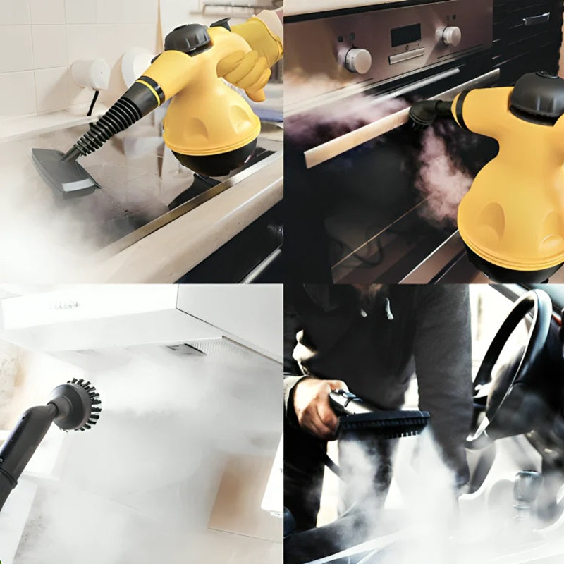 PowerSteam™ Handheld Steam Cleaner for Effortless Stain Removal and Sanitization 2