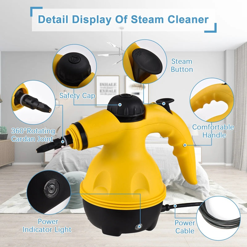 PowerSteam™ Handheld Steam Cleaner for Effortless Stain Removal and Sanitization 3