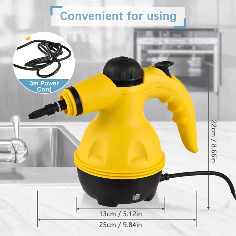 PowerSteam™ Handheld Steam Cleaner for Effortless Stain Removal and Sanitization 5