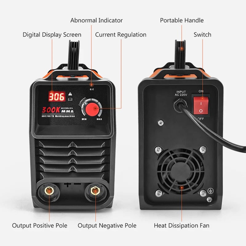 PowerWeld™ Portable MMA 300K Welding Machine for Pros & DIY Enthusiasts 6
