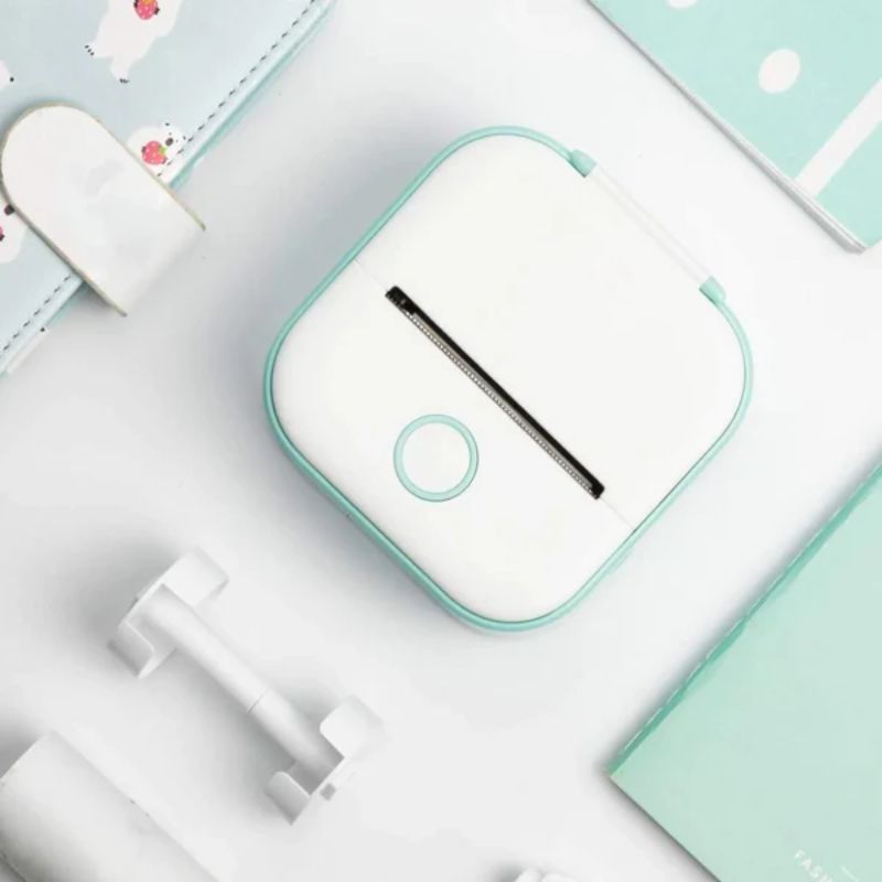 PrintEase™ Portable Mini Printer - Inkless Thermal Printer for On-the-Go Users 1